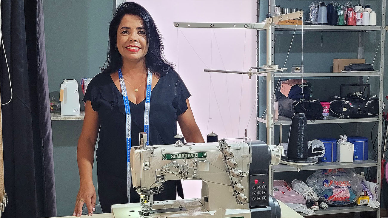 Costureira em Varginha, Flávia Freitas inaugura Fabulosa Costura!